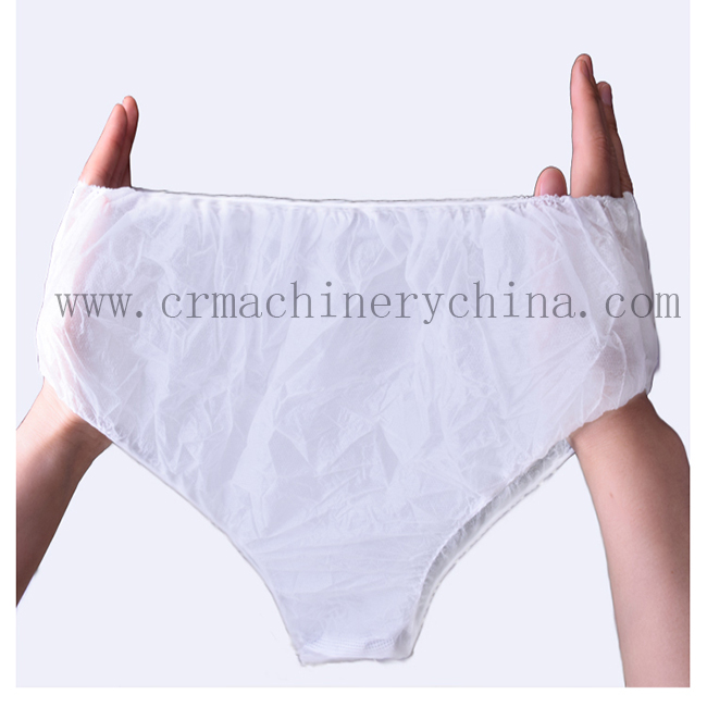 Máquina automática para fabricação de shorts cirúrgicos não tecidos